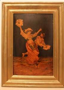 Картина «Цыганский танец с бубнами»